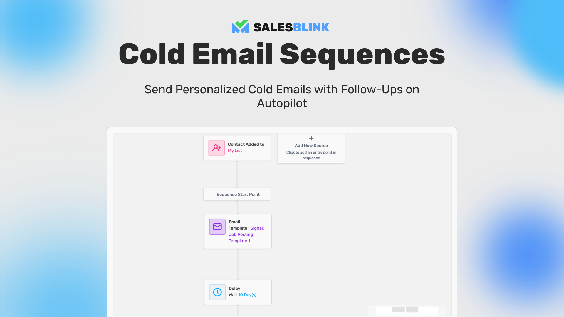 Launch Cold Email Sequences with followups on Autopilot