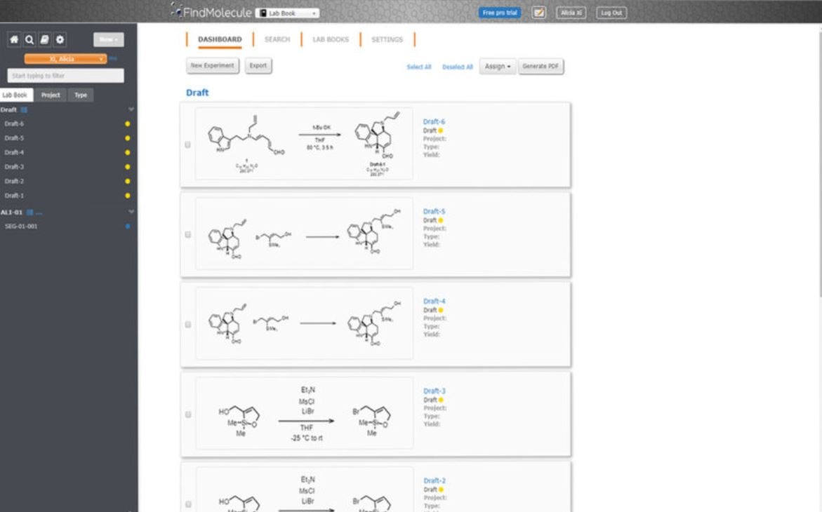 FindMolecule Logiciel - 2