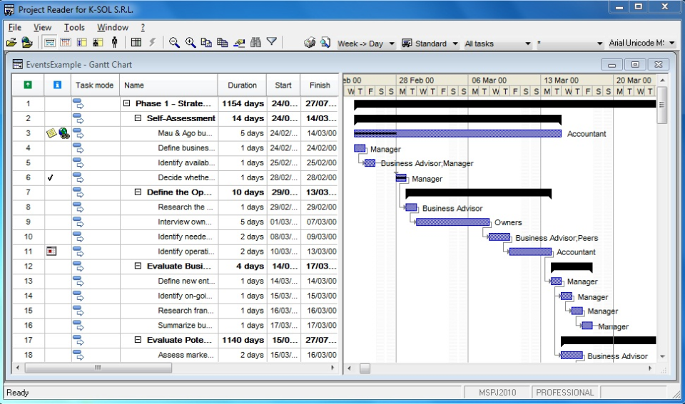 Project Reader Software - 4