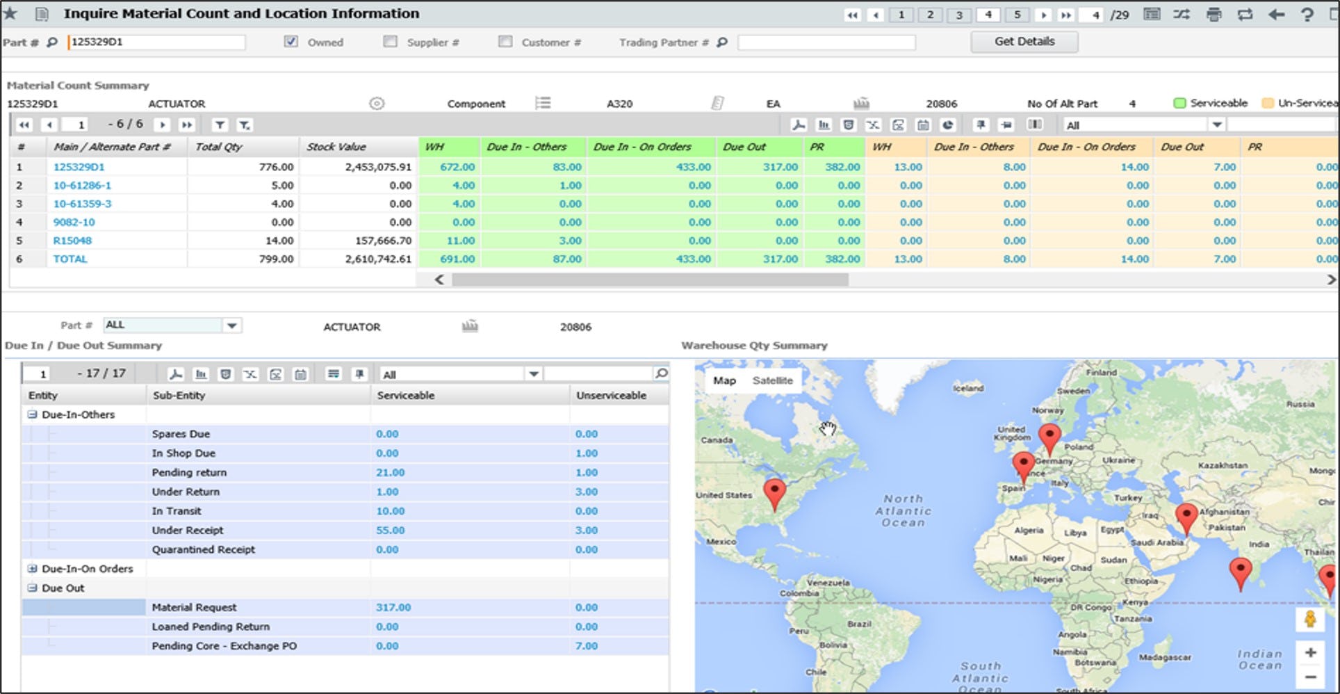 Ramco Aviation Software - Inventory Management