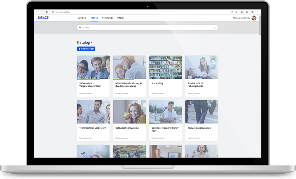 Learning Management System by Haufe Akademie
