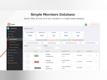 Join It Software - Join It provides a simple members database that allows organizations to search, filter, and track all of their members in one place.