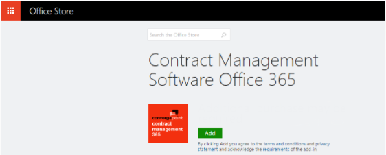 Contract Management Software App solution on Office 365 SharePoint platform. A full lifecycle enterprise contract management system to streamline automation of contract requests, review and negotiation, esignature, repository, renewals and amendments