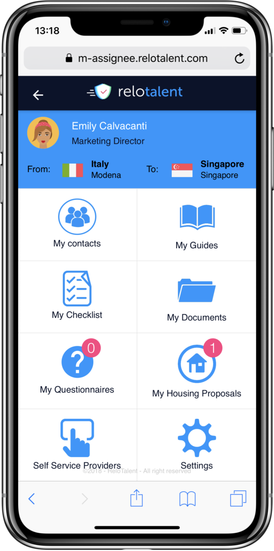 ReloTalent Software - 4