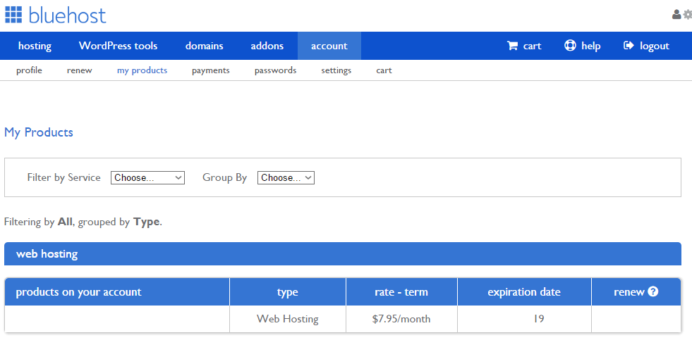 Bluehost Logiciel - 1
