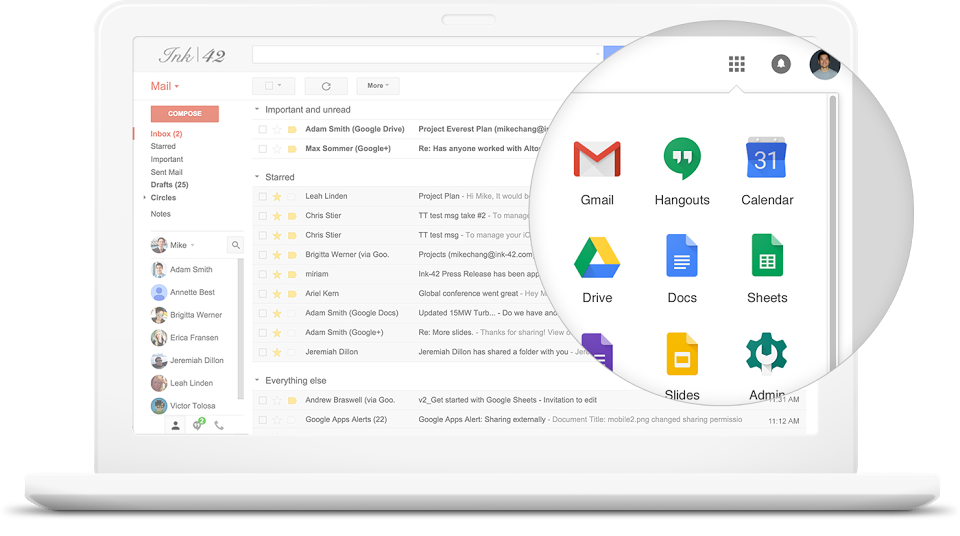 Google Workspace Software - Google Workspace products