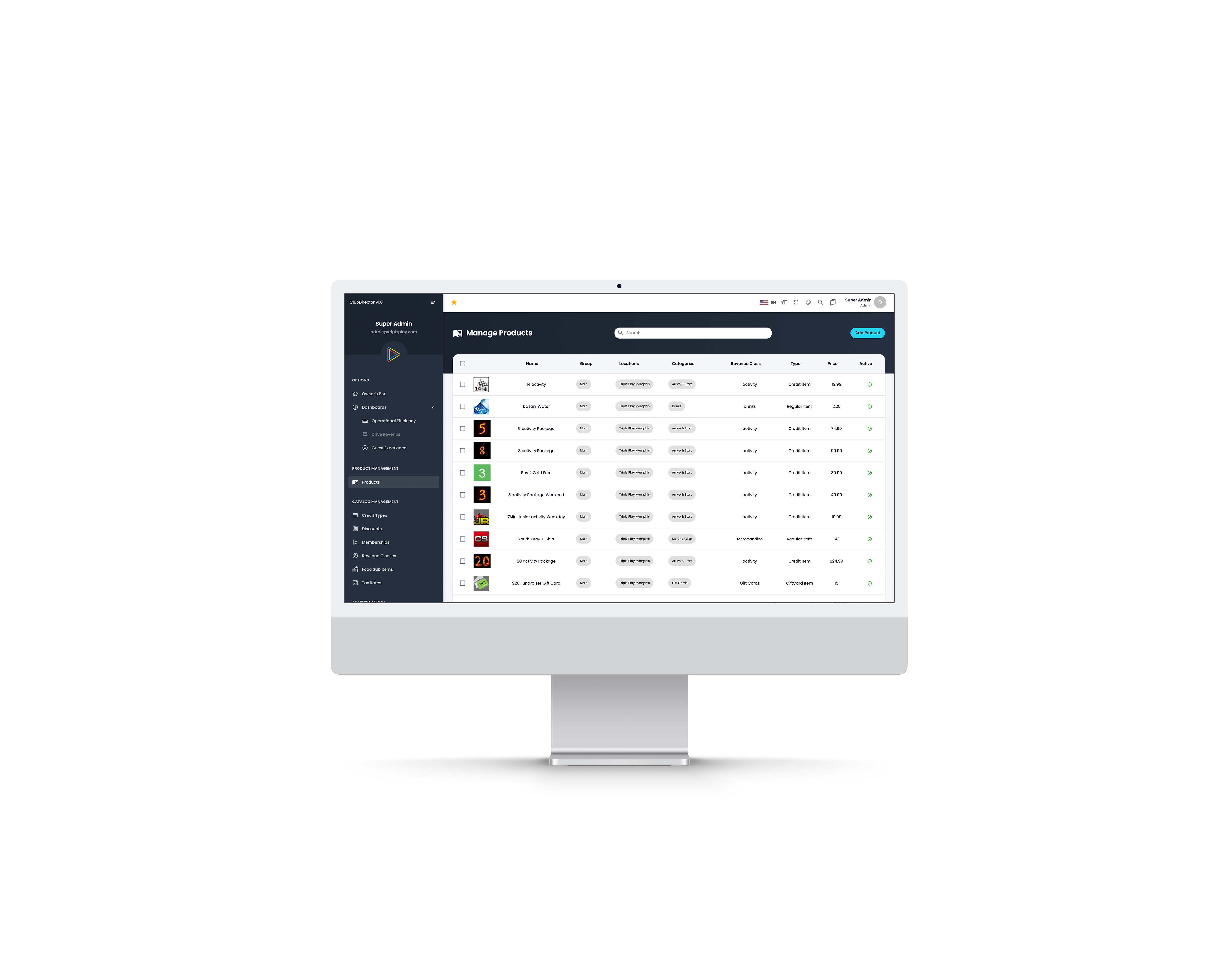 Clubspeed Software - 2
