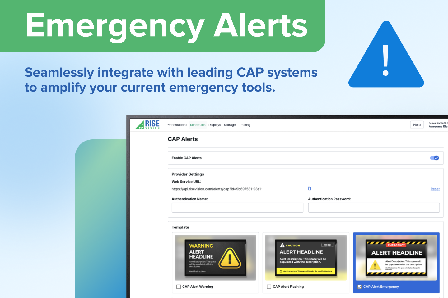 Rise Vision Software - 2