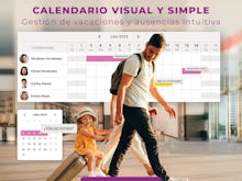 niikiis Software - Software para la gestión de ausencias con un calendario visual, simple e intuitivo.
