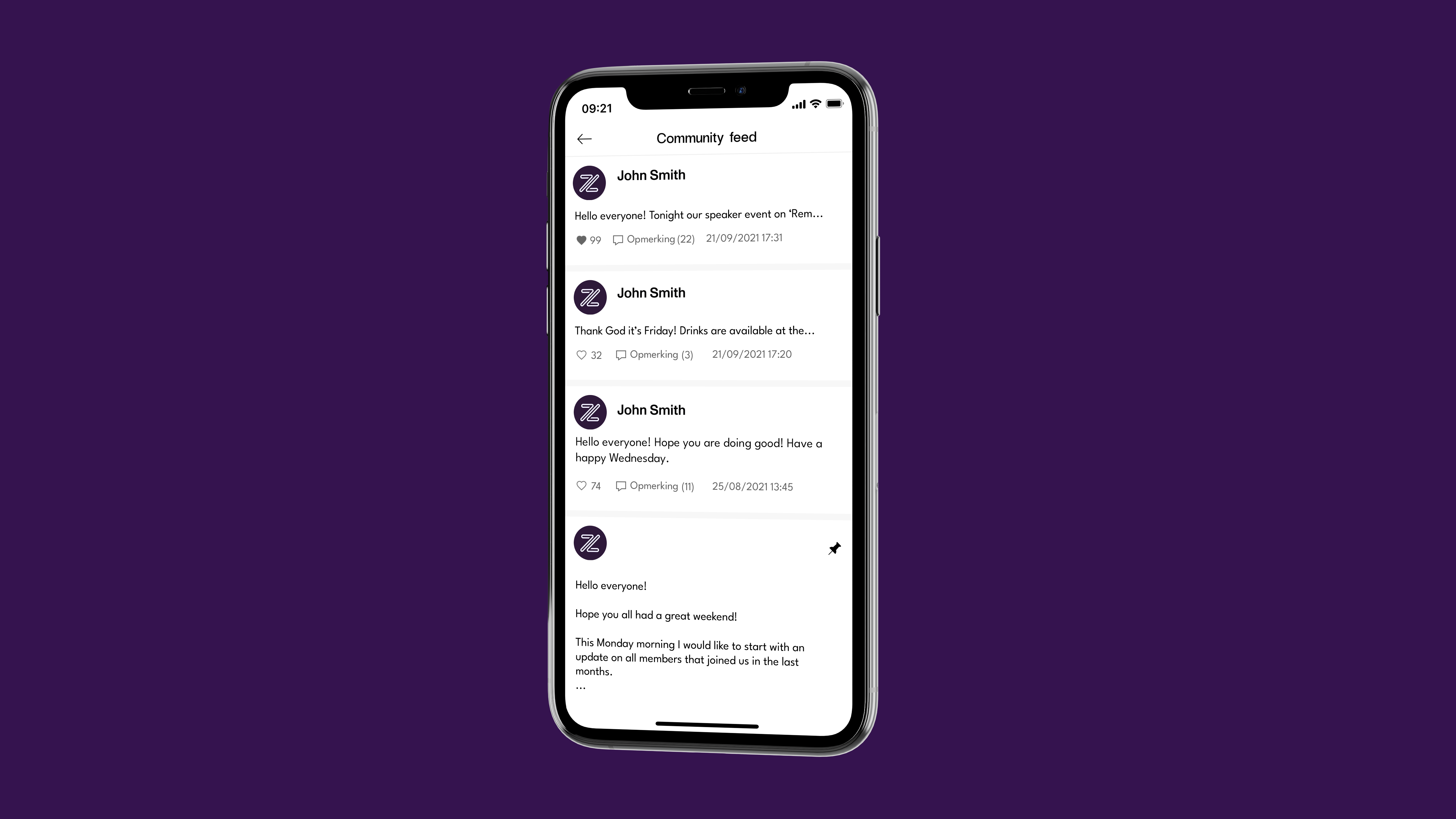 Get connected through our app