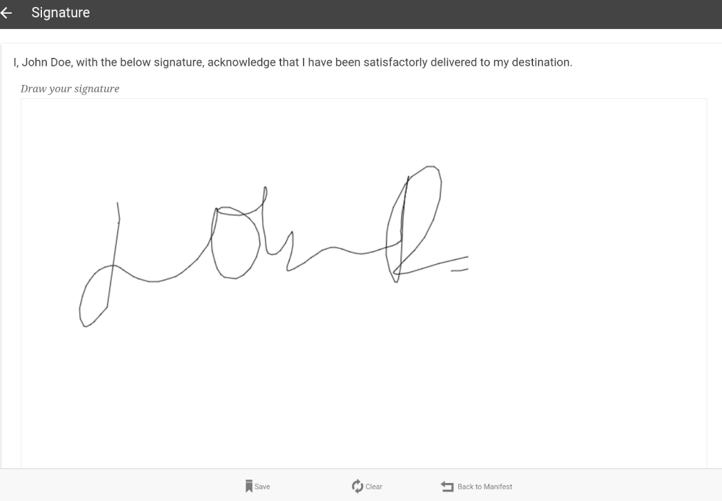 DispatchBot eSignature