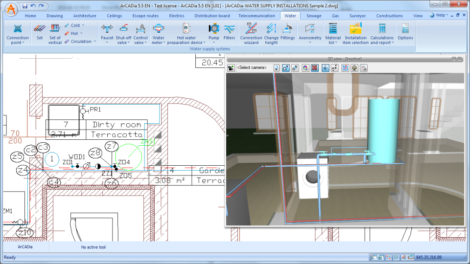 ArCADiaWATER SUPPLY INSTALLATIONS Pricing, Cost & Reviews Capterra