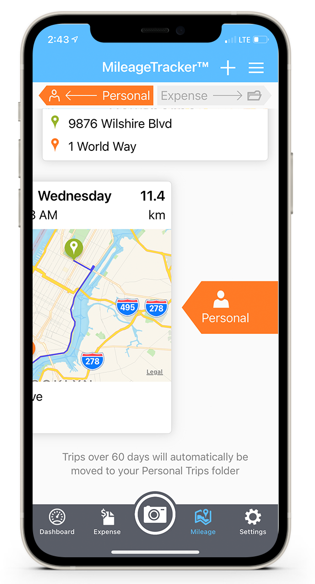 ExpensePoint Software - Personal Mileage Tracker