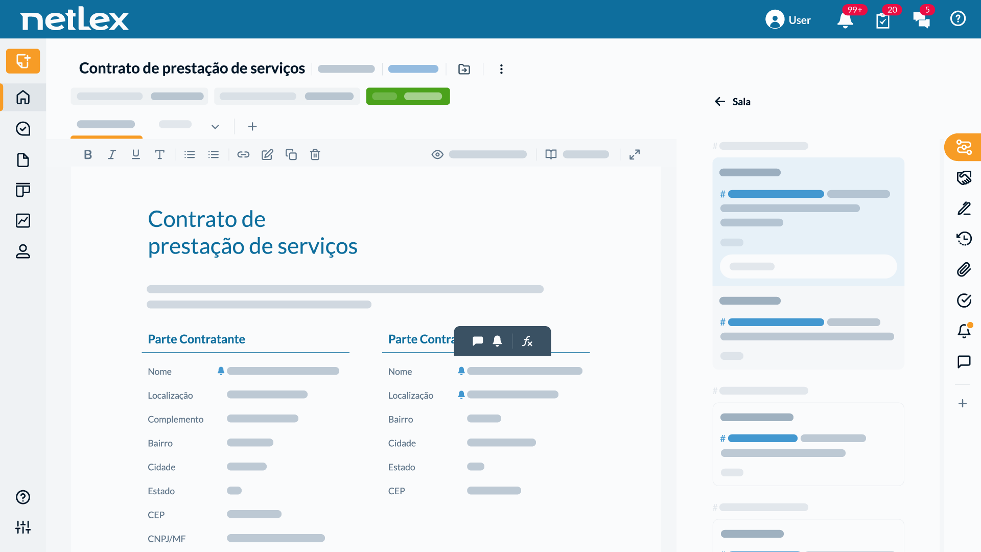 netLex Software - netLex document view